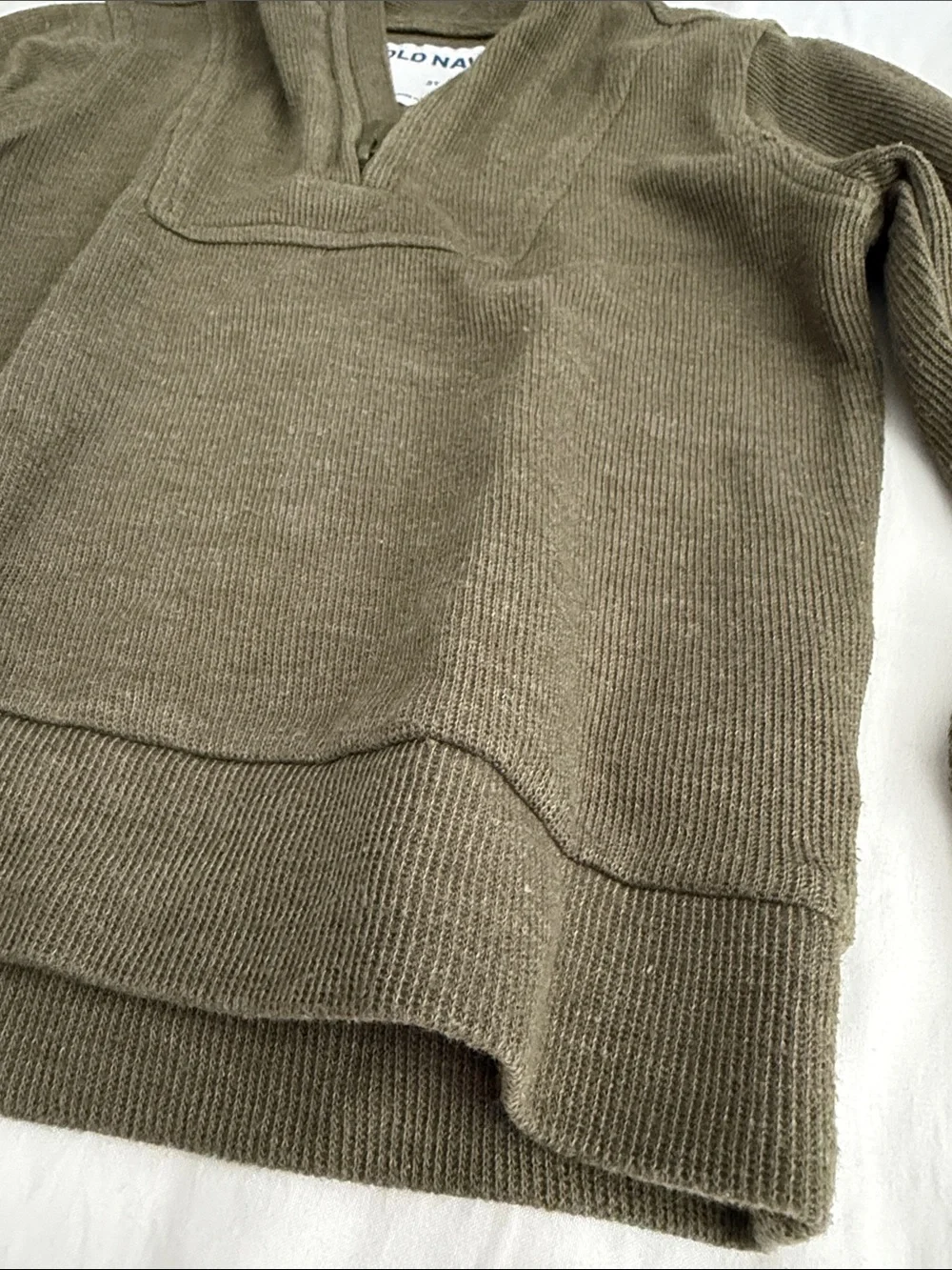 Carter's khaki Knit Quarter Zip Sweater size 3T